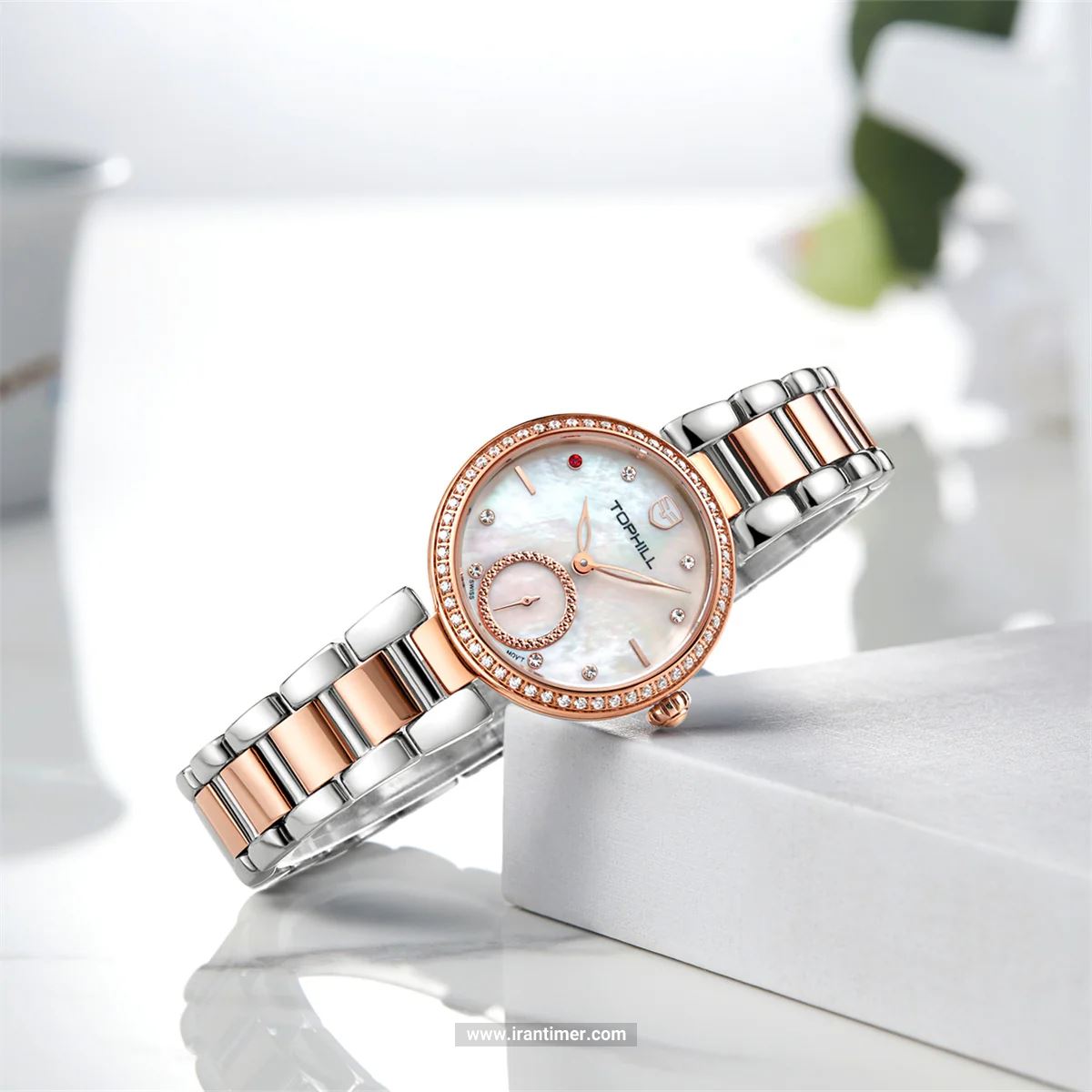 قیمت و خرید ساعت مچی زنانه تاپ هیل(TOPHILL) مدل TE052L.S7287 فشن | اورجینال و اصلی