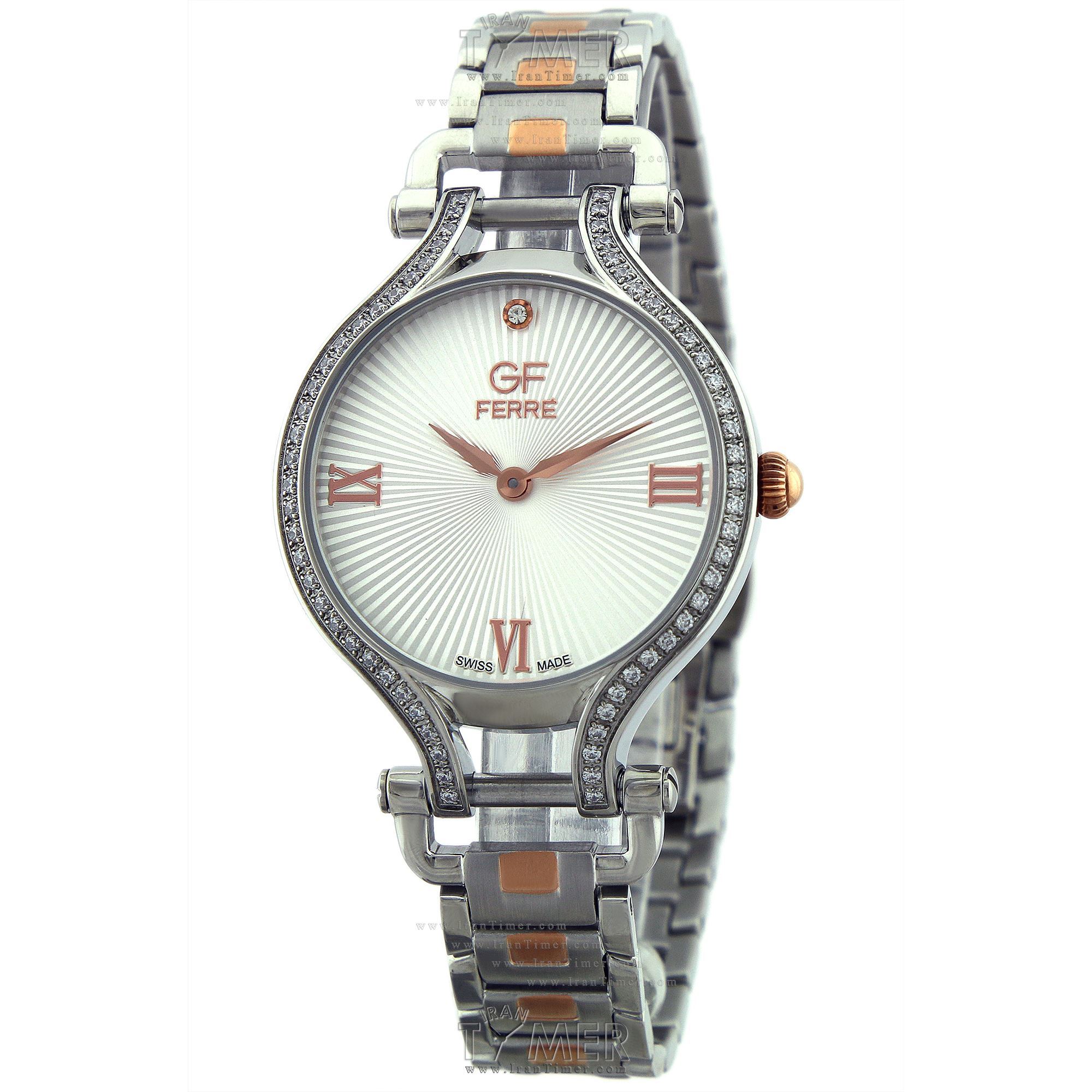 قیمت و خرید ساعت مچی زنانه جی اف فره(GF FERRE) مدل GF.TTRG6298 کلاسیک | اورجینال و اصلی