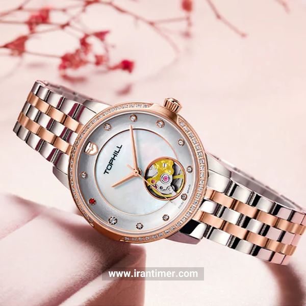 قیمت و خرید ساعت مچی زنانه تاپ هیل(TOPHILL) مدل TE035L.M7238 فشن | اورجینال و اصلی