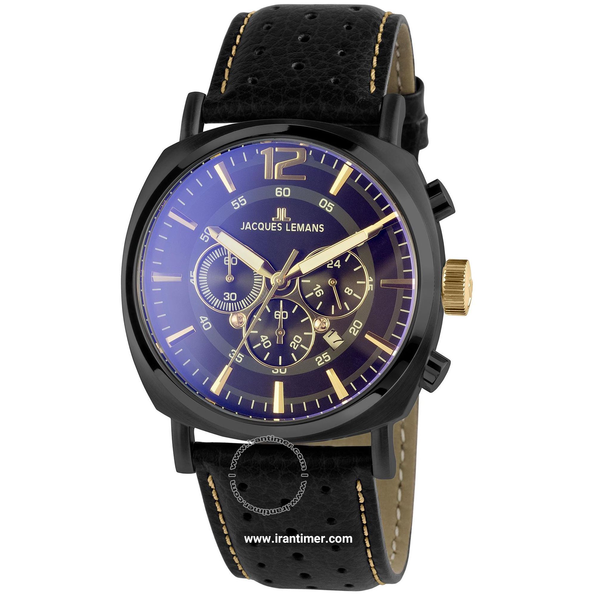 قیمت و خرید ساعت مچی مردانه ژاک لمن(JACQUES LEMANS) مدل 1-1645O کلاسیک | اورجینال و اصلی