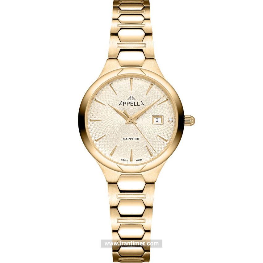 قیمت و خرید ساعت مچی زنانه اپلا(APPELLA) مدل L50010.1111DQ کلاسیک | اورجینال و اصلی