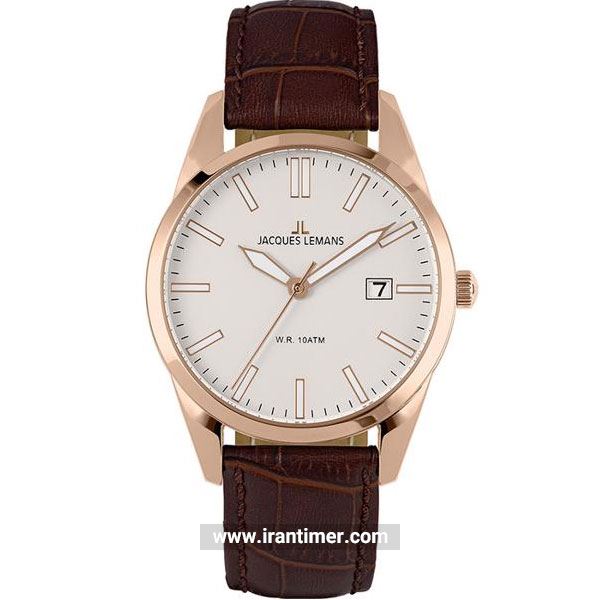 قیمت و خرید ساعت مچی مردانه ژاک لمن(JACQUES LEMANS) مدل 1-2002P کلاسیک | اورجینال و اصلی