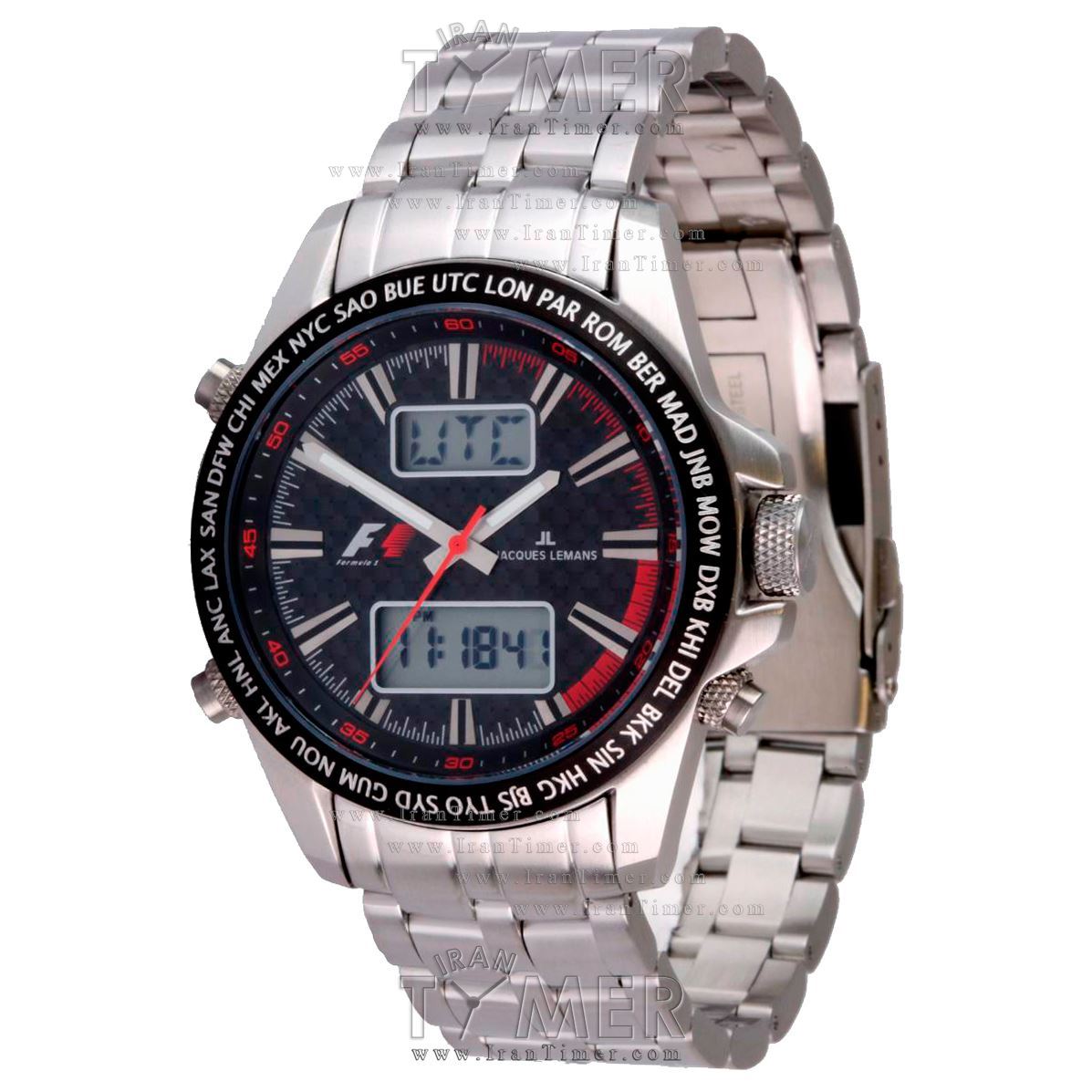 قیمت و خرید ساعت مچی مردانه ژاک لمن(JACQUES LEMANS) مدل F-5024B اسپرت | اورجینال و اصلی