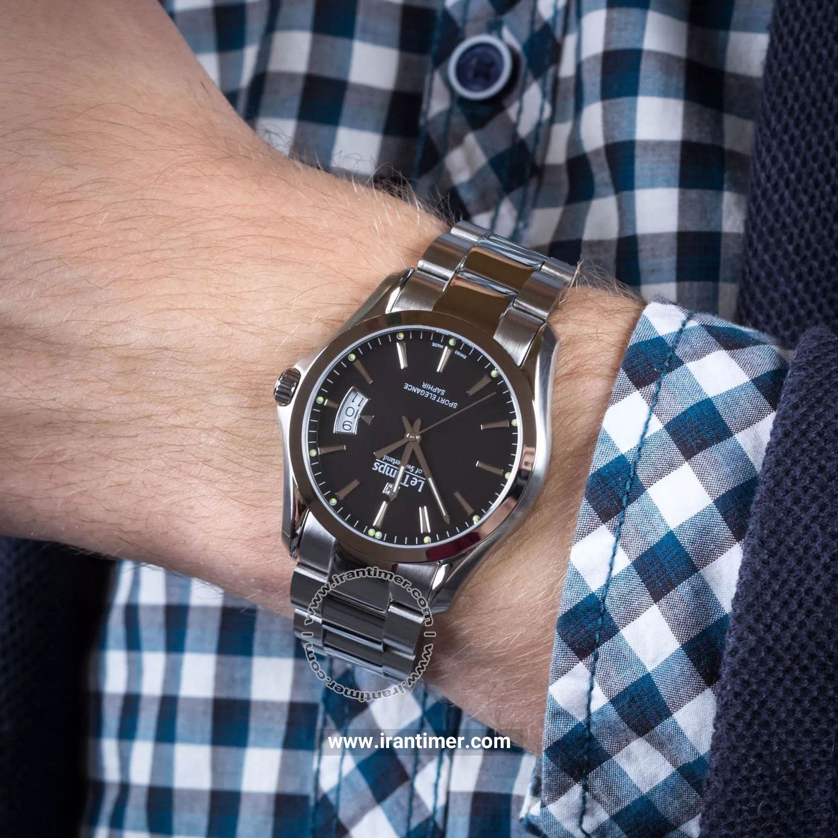 قیمت و خرید ساعت مچی مردانه له تام(Le Temps) مدل LT1080.12BS01 کلاسیک | اورجینال و اصلی