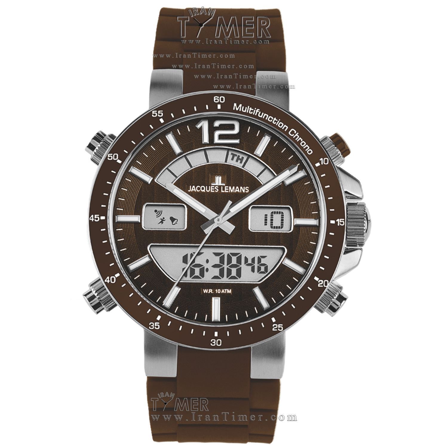 قیمت و خرید ساعت مچی مردانه ژاک لمن(JACQUES LEMANS) مدل 1-1712W اسپرت | اورجینال و اصلی