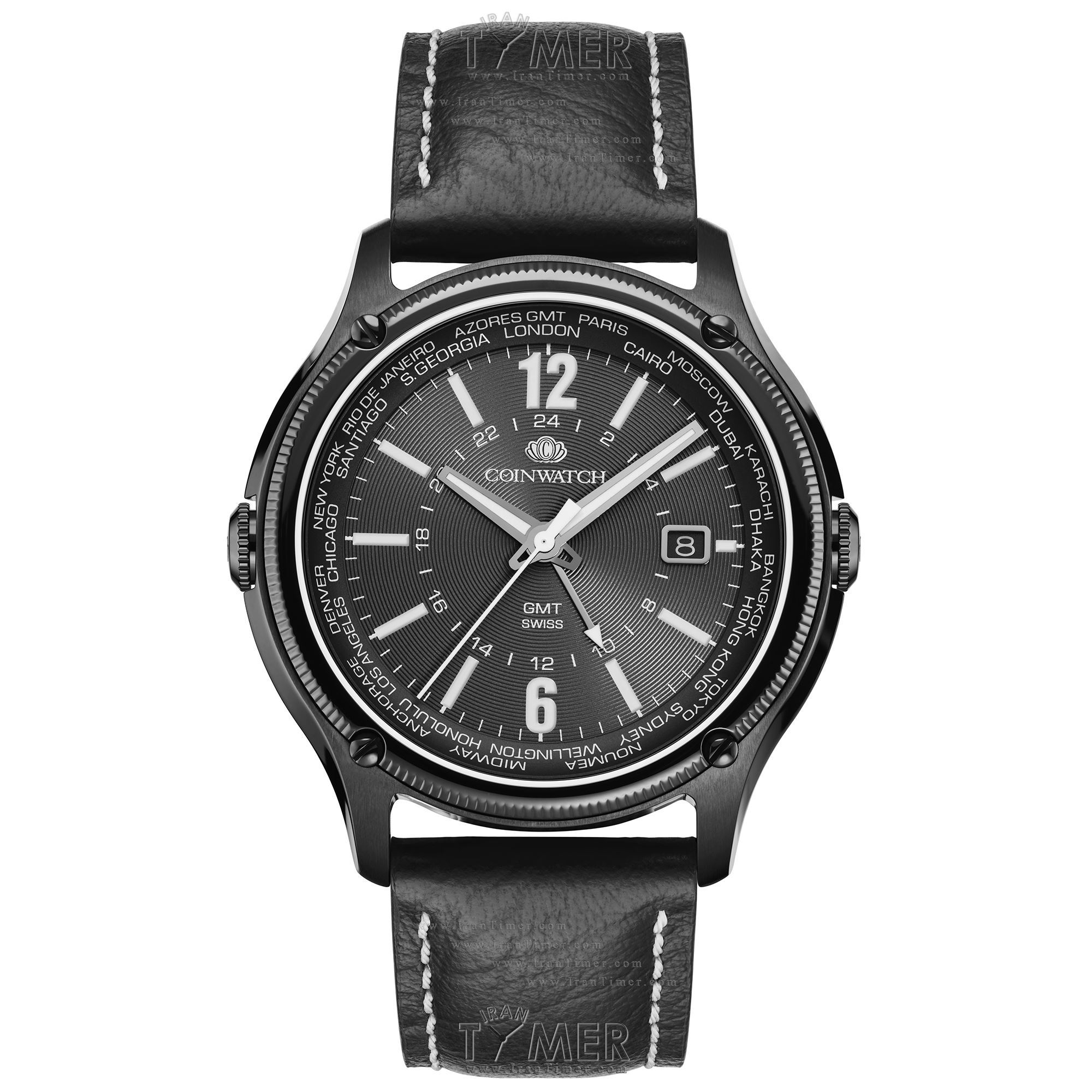 قیمت و خرید ساعت مچی مردانه کوین واچ(COINWATCH) مدل C161BBK کلاسیک | اورجینال و اصلی