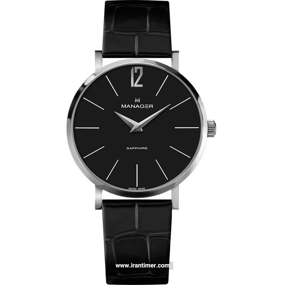 قیمت و خرید ساعت مچی زنانه منیجر(MANAGER) مدل MAN-PS-06-SL کلاسیک | اورجینال و اصلی