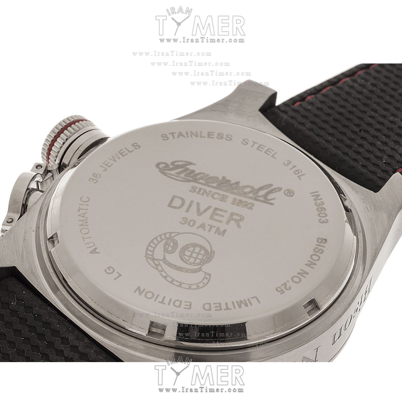 قیمت و خرید ساعت مچی مردانه اینگرسول(INGERSOLL) مدل IN3603BK کلاسیک | اورجینال و اصلی