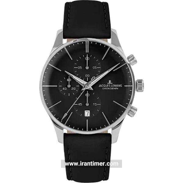 قیمت و خرید ساعت مچی مردانه ژاک لمن(JACQUES LEMANS) مدل 1-2163A کلاسیک | اورجینال و اصلی
