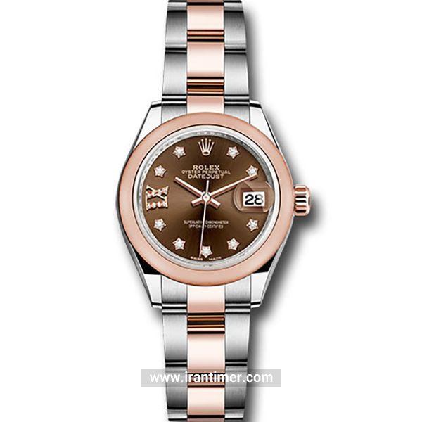 قیمت و خرید ساعت مچی زنانه رولکس(Rolex) مدل 279161 cho9dix8do Brown کلاسیک | اورجینال و اصلی