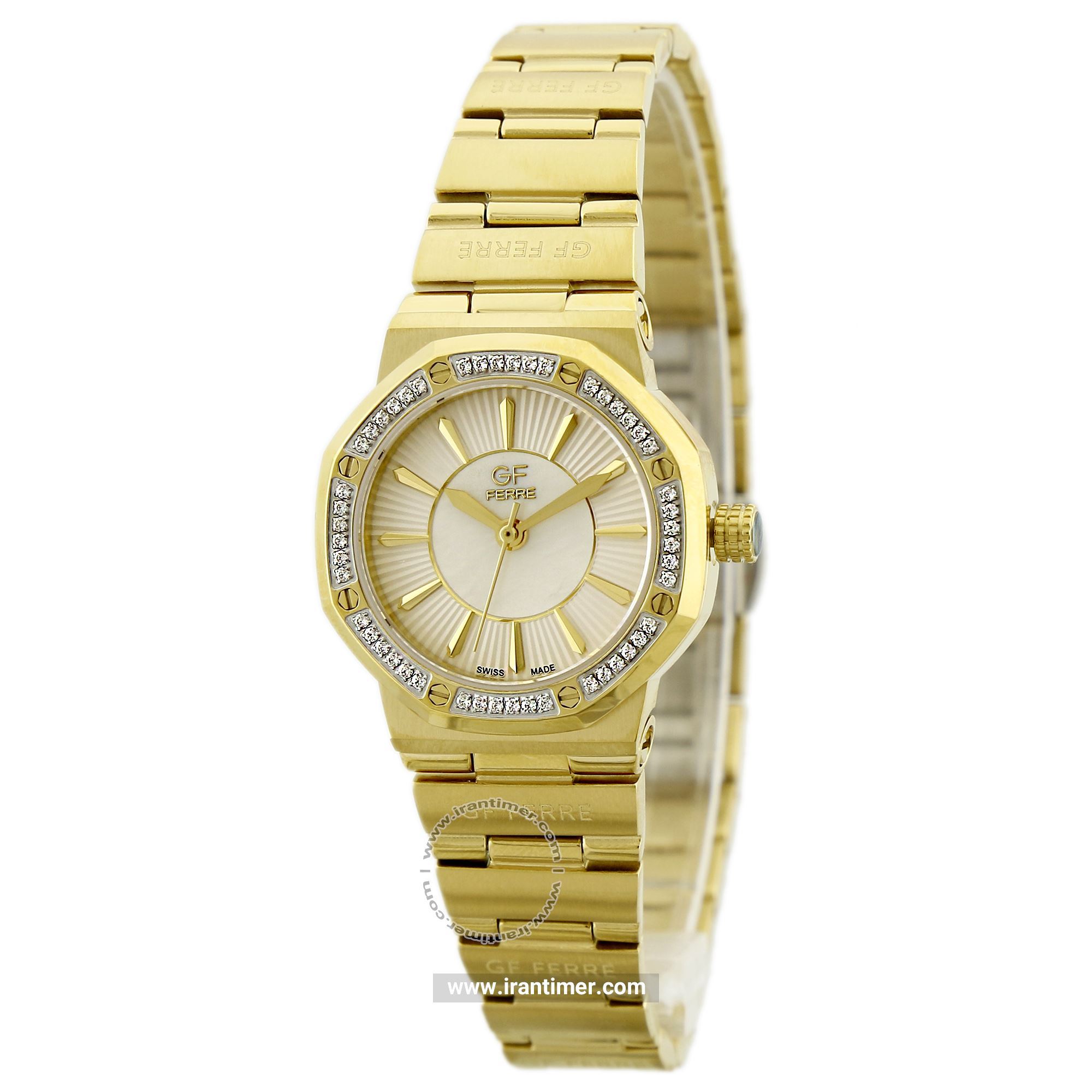 قیمت و خرید ساعت مچی زنانه جی اف فره(GF FERRE) مدل GFGP170175LZ فشن | اورجینال و اصلی