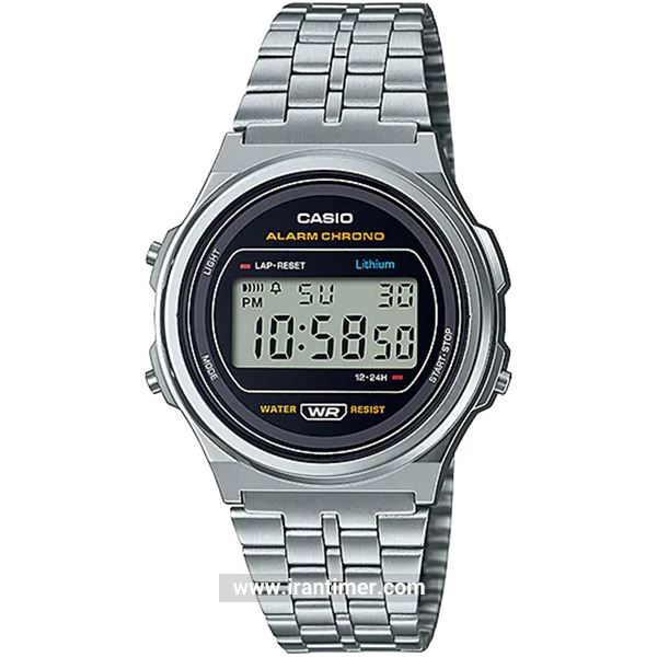قیمت و خرید ساعت مچی مردانه زنانه کاسیو (CASIO) جنرال مدل A171WE-1ADF کلاسیک | اورجینال و اصلی