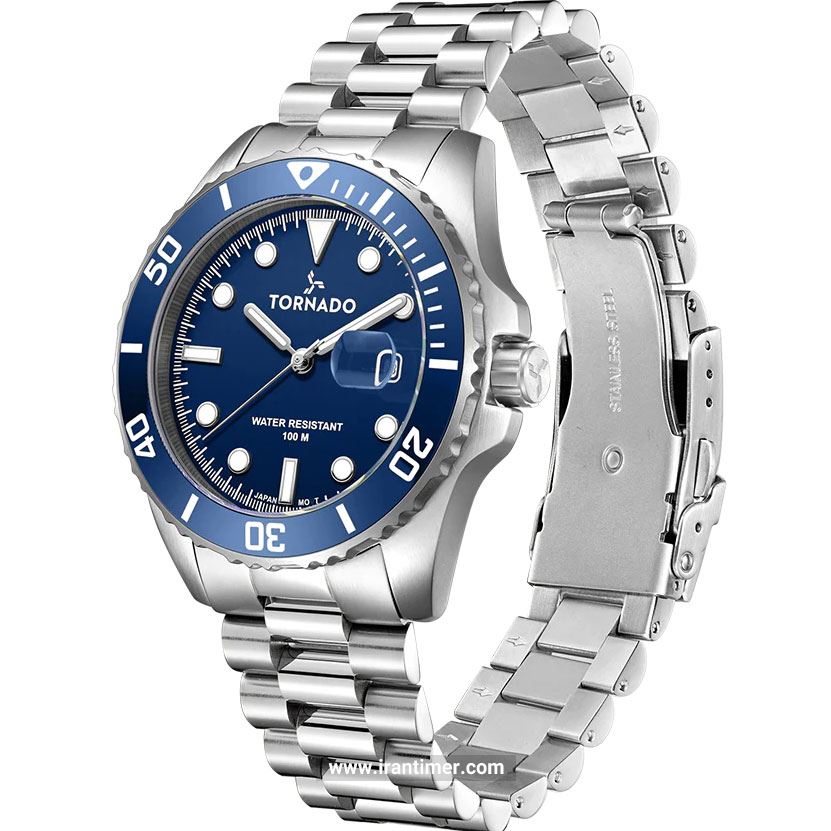 قیمت و خرید ساعت مچی مردانه تورنادو(Tornado) مدل T22001-SBSN کلاسیک | اورجینال و اصلی