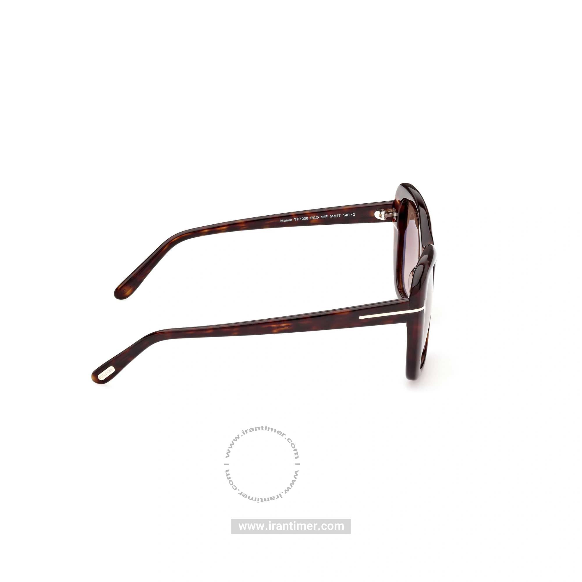 قیمت و خرید عینک آفتابی زنانه کلاسیک (TOM FORD) مدل FT 1008 52F 55 | اورجینال و اصلی