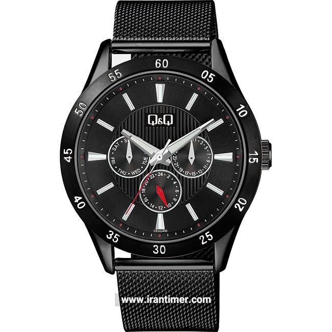 قیمت و خرید ساعت مچی مردانه کیو اند کیو(Q&Q) مدل CE02J442Y کلاسیک | اورجینال و اصلی