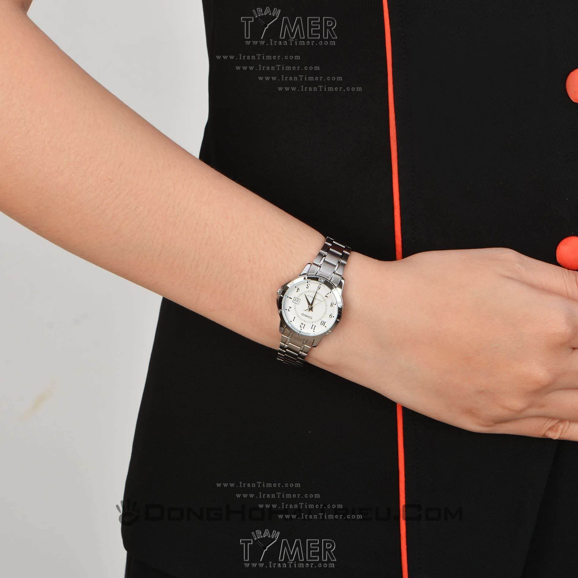 قیمت و خرید ساعت مچی زنانه کاسیو (CASIO) جنرال مدل LTP-V004D-7BUDF کلاسیک | اورجینال و اصلی