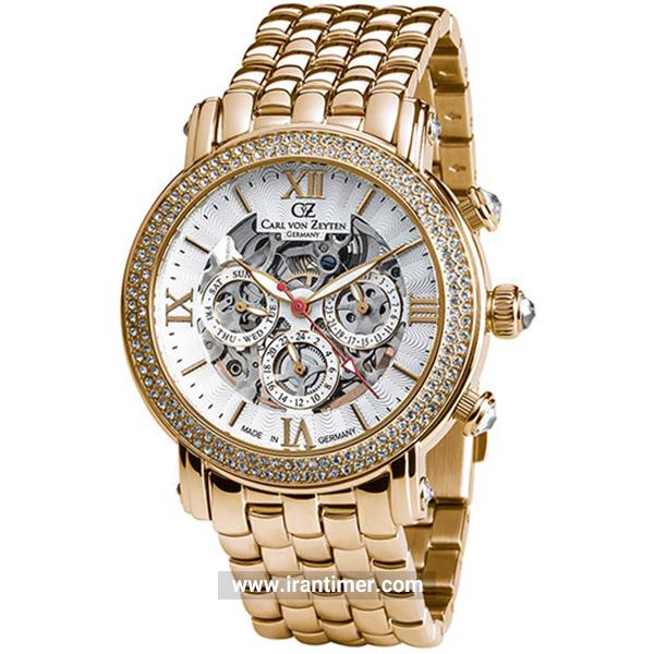 قیمت و خرید ساعت مچی زنانه کارل ون زیتن(CARL VON ZEYTEN) مدل CVZ0062GWMS فشن | اورجینال و اصلی