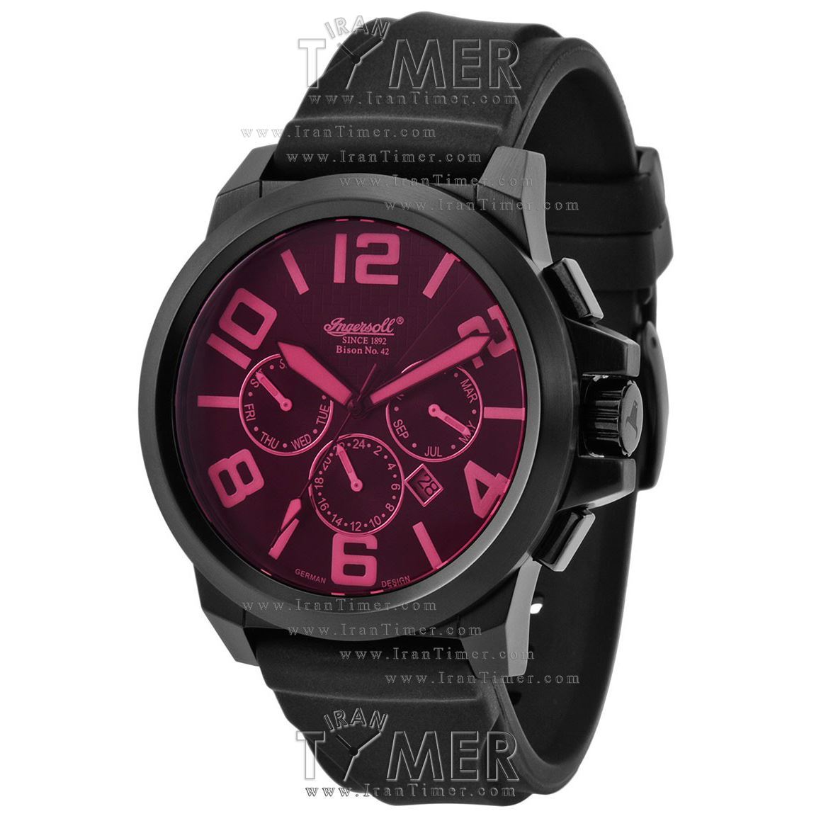 قیمت و خرید ساعت مچی مردانه اینگرسول(INGERSOLL) مدل IN4107BBPU کلاسیک اسپرت | اورجینال و اصلی