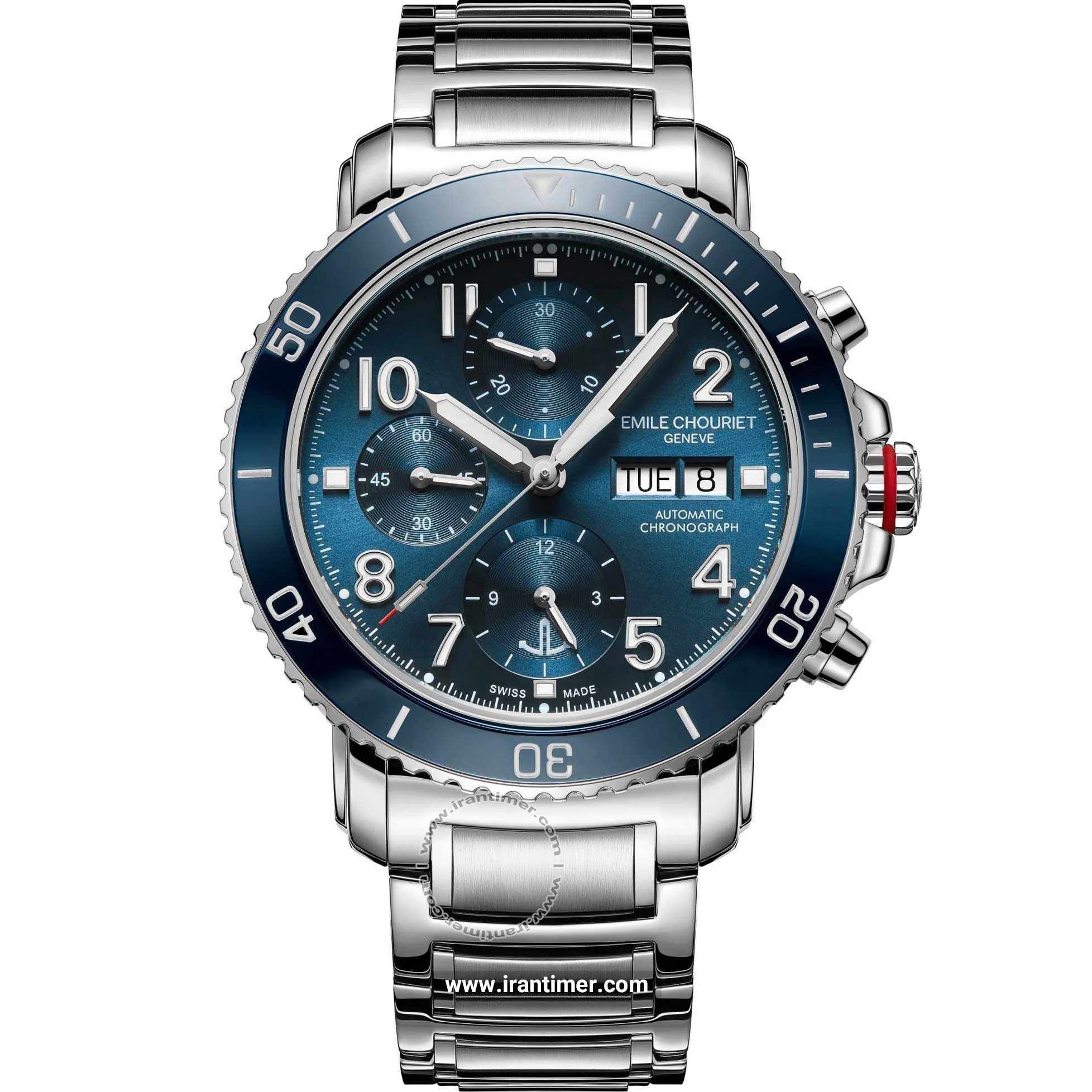 قیمت و خرید ساعت مچی مردانه امیل شوریه(EMILE CHOURIET) مدل 22.1169.G.6.AW.99.6 کلاسیک | اورجینال و اصلی
