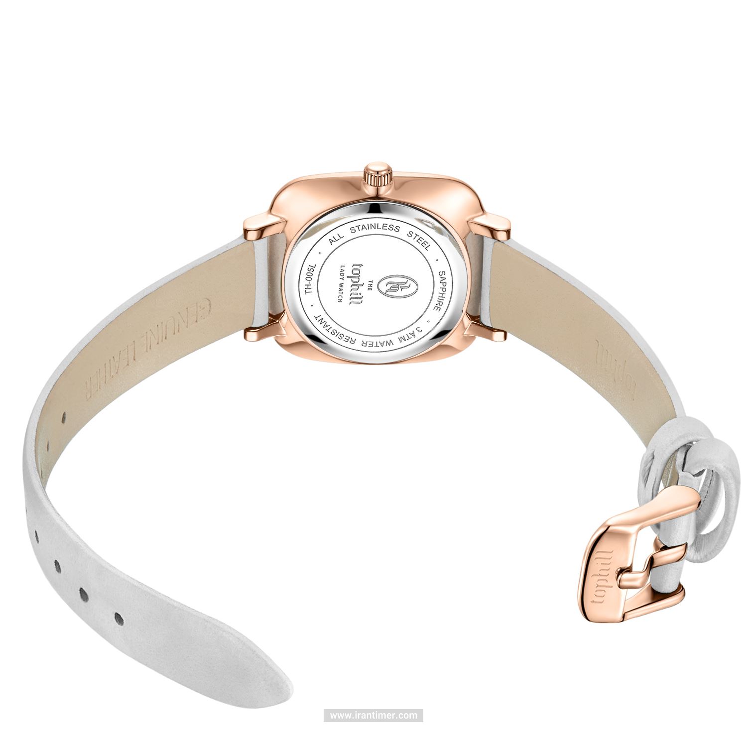 قیمت و خرید ساعت مچی زنانه تاپ هیل(TOPHILL) مدل TH005L.PW3252 کلاسیک | اورجینال و اصلی