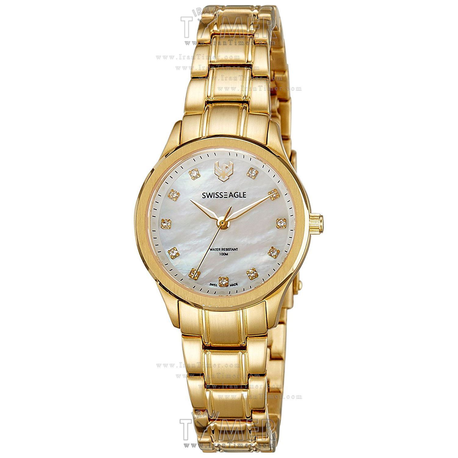 قیمت و خرید ساعت مچی زنانه سوئیس ایگل(SWISS EAGLE) مدل SE6047-55 کلاسیک | اورجینال و اصلی