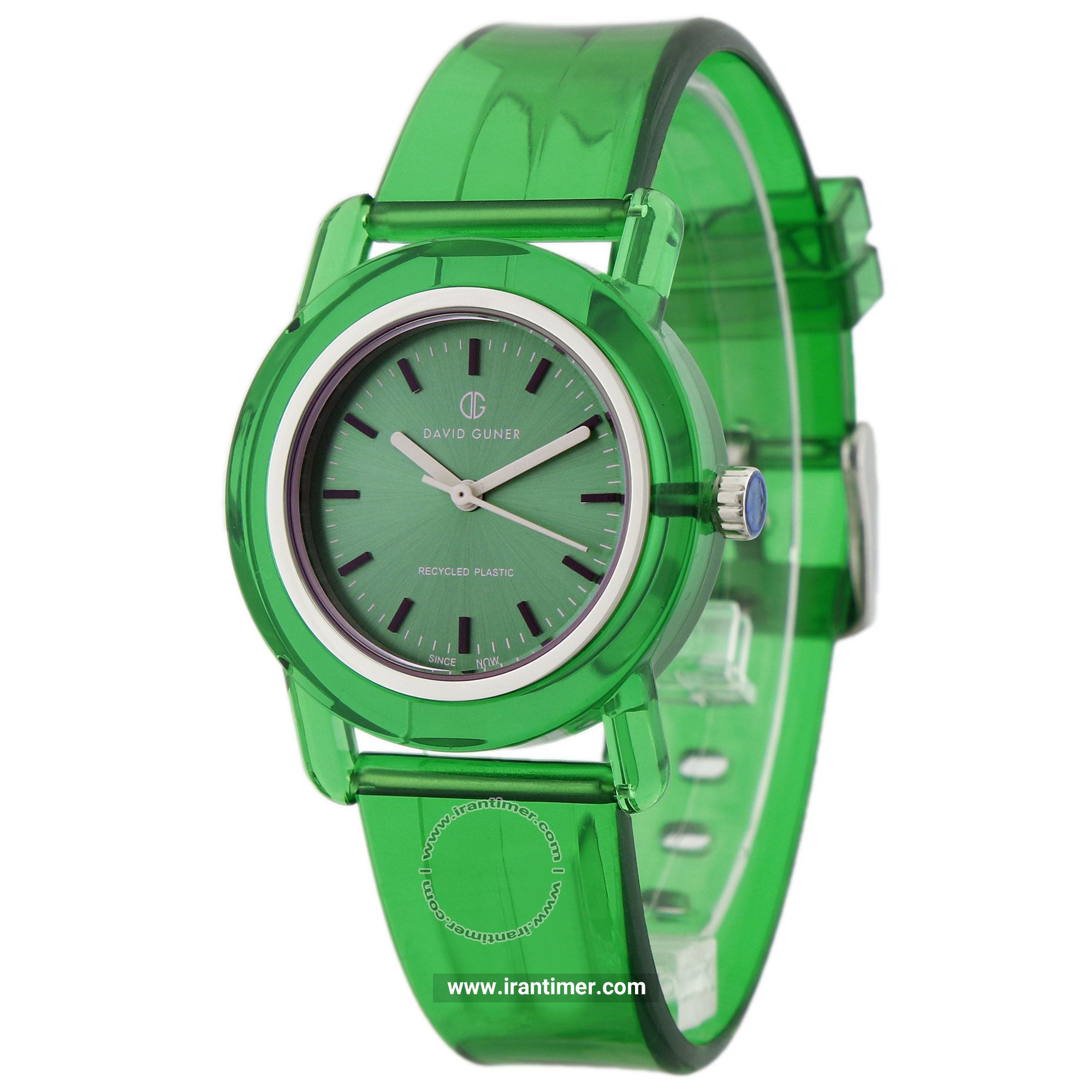 قیمت و خرید ساعت مچی مردانه زنانه دیوید گانر(David Guner) مدل DG-8661LD-GREEN اسپرت | اورجینال و اصلی
