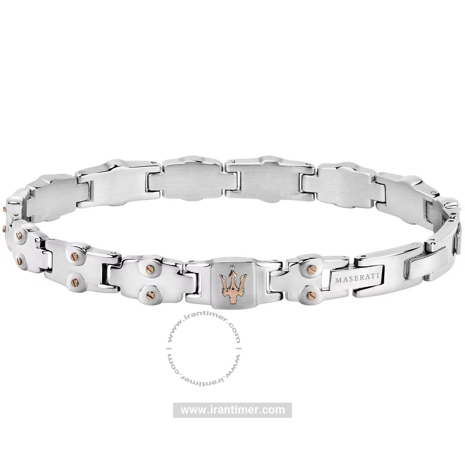قیمت و خرید دستبند باز مردانه مازراتی(MASERATI) مدل JM419ASA03 کلاسیک | اورجینال و اصلی