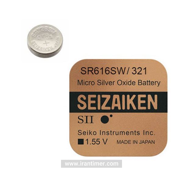 لوازم جانبی باتری ساعت - سیزاکن (سیکو) مدل SR616SW 321
