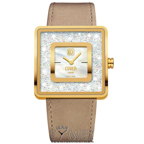 قیمت و خرید ساعت مچی زنانه کاور(COVER) مدل CO166.PL2LBG/SW کلاسیک | اورجینال و اصلی