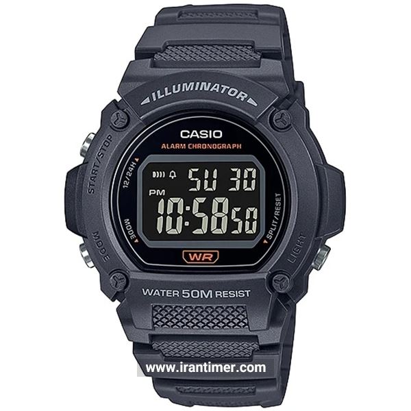 قیمت و خرید ساعت مچی مردانه کاسیو (CASIO) جنرال مدل W-219H-8BVDF اسپرت | اورجینال و اصلی