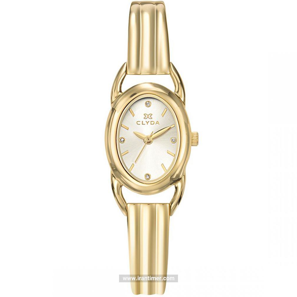 قیمت و خرید ساعت مچی زنانه کلیدا(Clyda) مدل CLA0238PTIW کلاسیک | اورجینال و اصلی