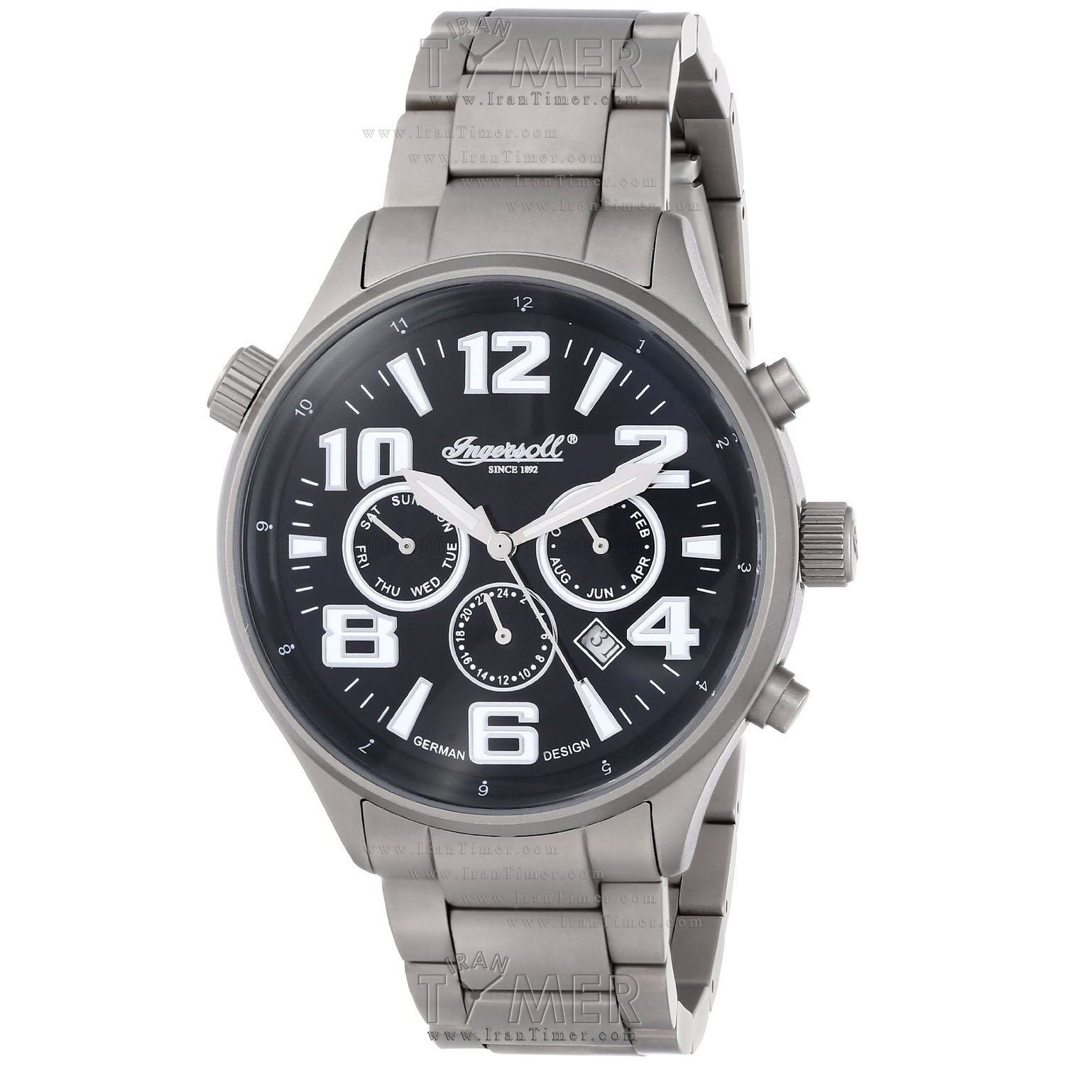 قیمت و خرید ساعت مچی مردانه اینگرسول(INGERSOLL) مدل IN3210TBK کلاسیک | اورجینال و اصلی