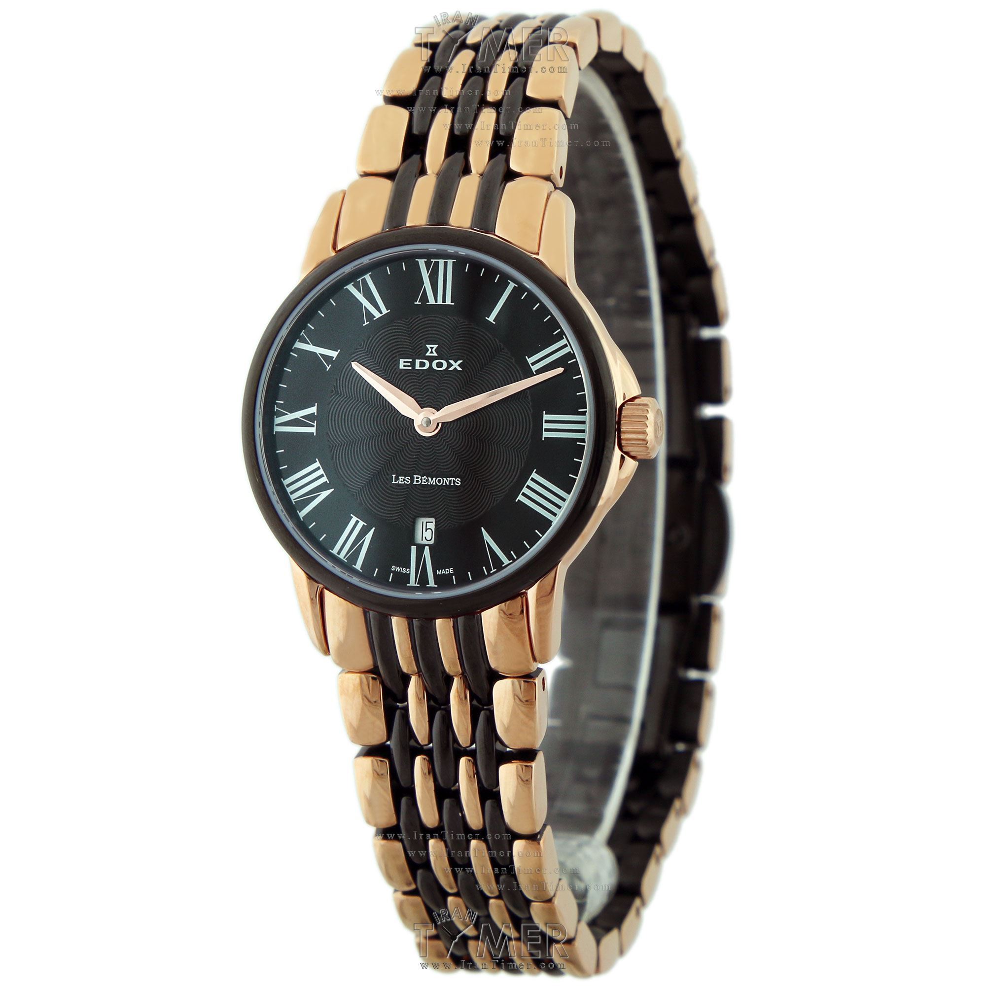 قیمت و خرید ساعت مچی زنانه ادُکس(EDOX) مدل 57001357NRMNR کلاسیک | اورجینال و اصلی