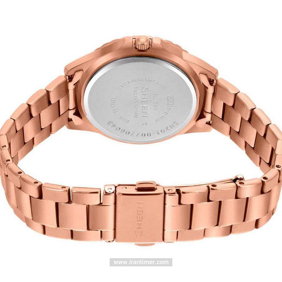 قیمت و خرید ساعت مچی زنانه کاسیو (CASIO) شین مدل SHE-4532PG-1AUDF کلاسیک | اورجینال و اصلی