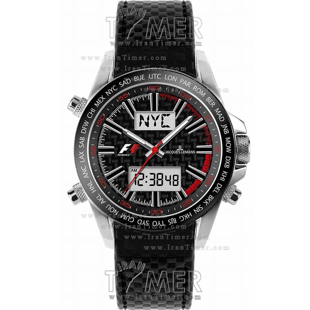 قیمت و خرید ساعت مچی مردانه ژاک لمن(JACQUES LEMANS) مدل F-5024A اسپرت | اورجینال و اصلی