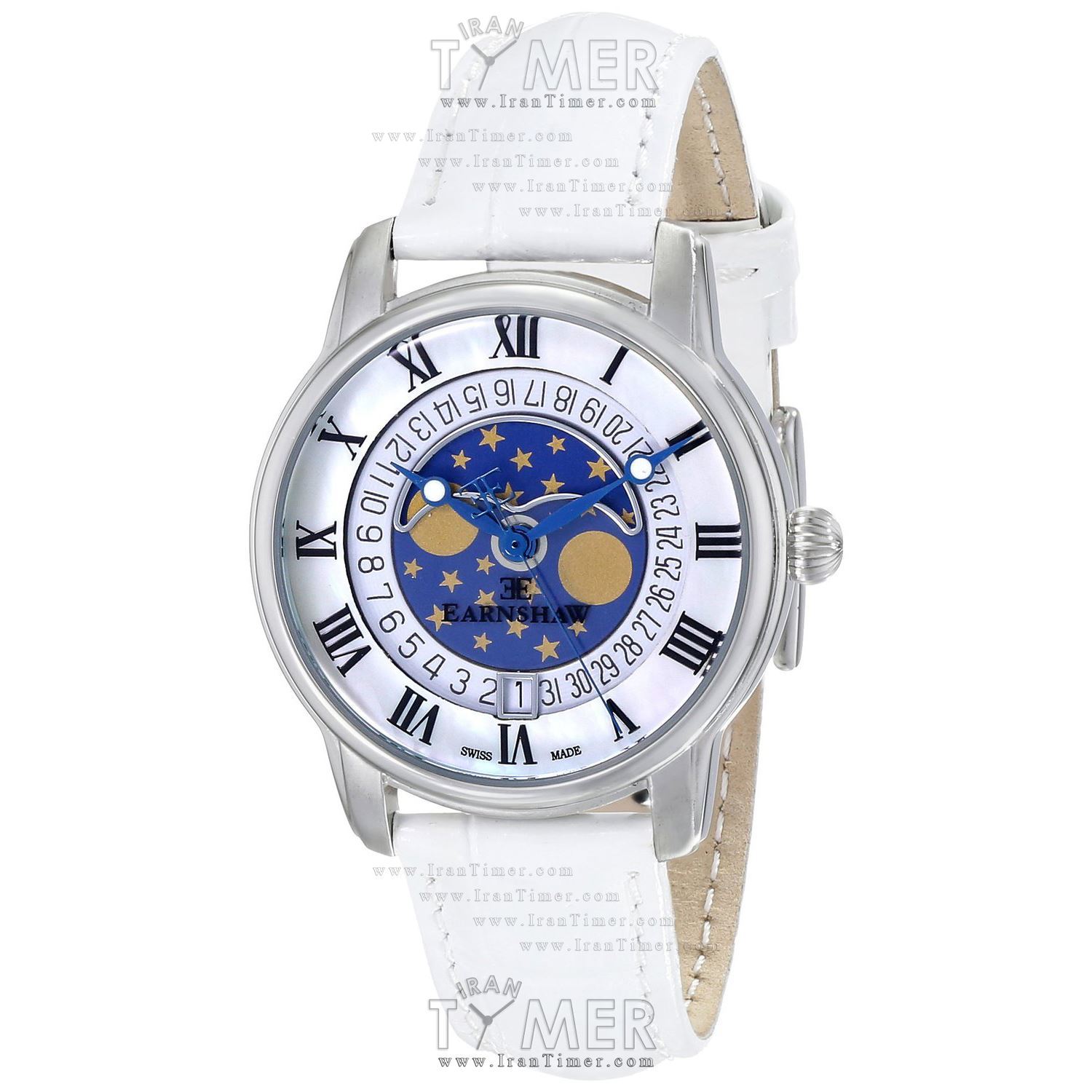 قیمت و خرید ساعت مچی زنانه ارنشا(EARNSHAW) مدل ES-0021-01 کلاسیک | اورجینال و اصلی