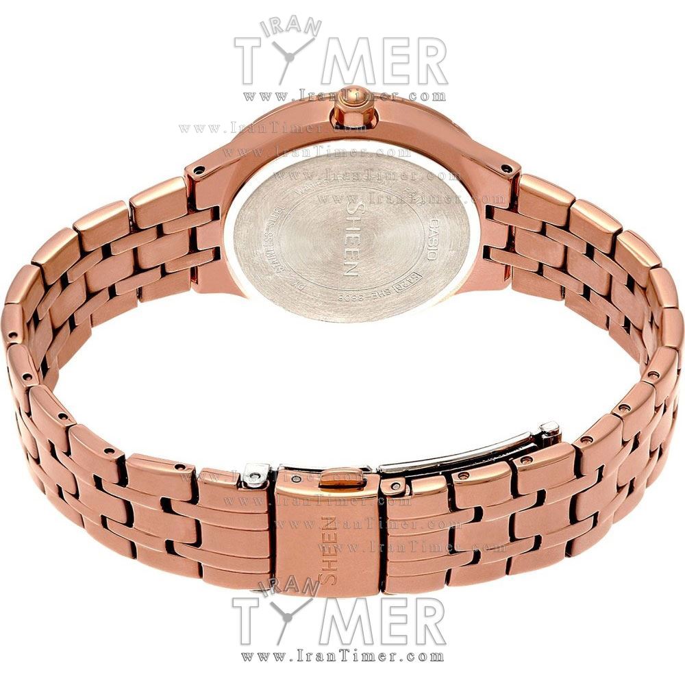 قیمت و خرید ساعت مچی زنانه کاسیو (CASIO) شین مدل SHE-3808PG-9AUDR کلاسیک فشن | اورجینال و اصلی