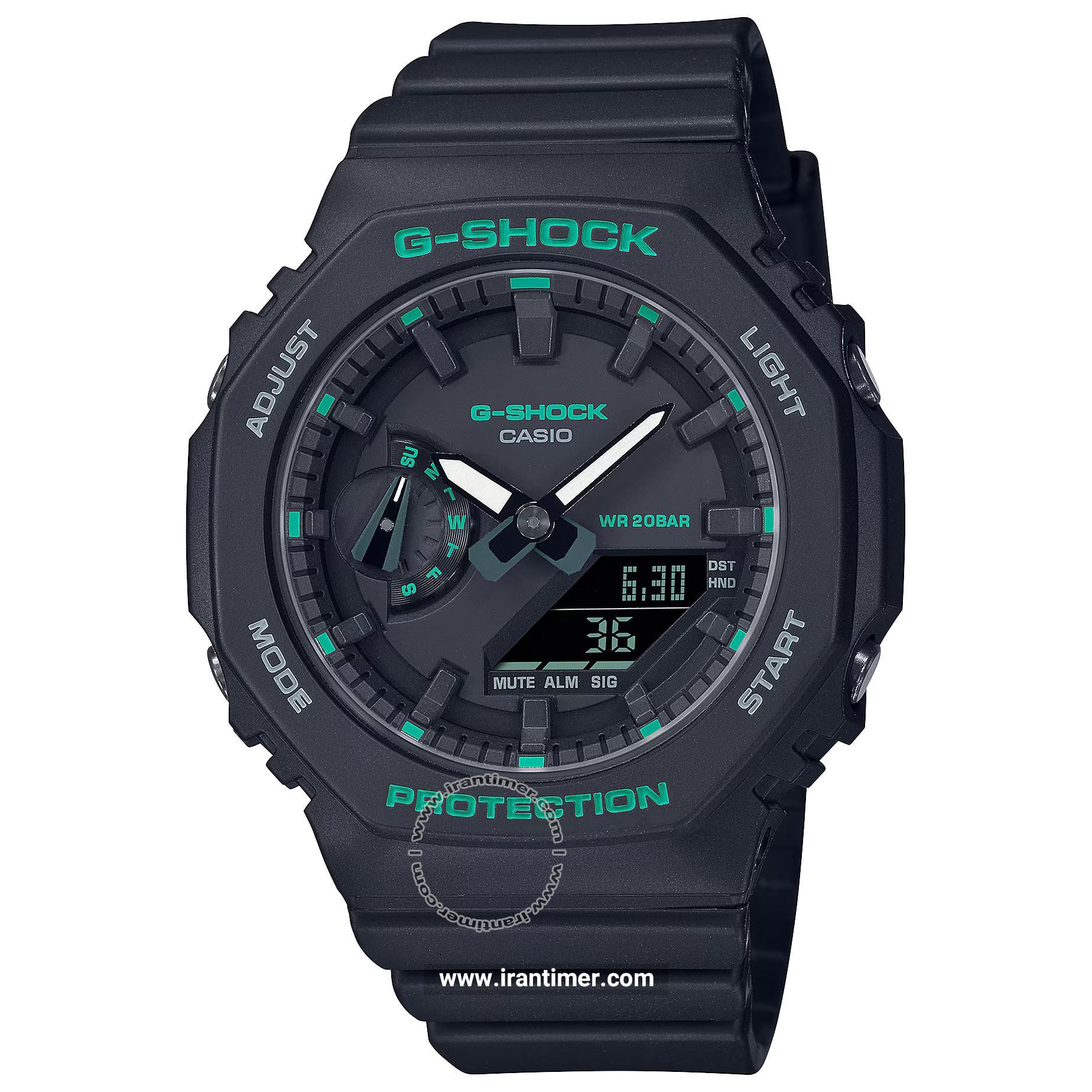 قیمت و خرید ساعت مچی مردانه زنانه کاسیو (CASIO) جی شاک مدل GMA-S2100GA-1ADR اسپرت | اورجینال و اصلی