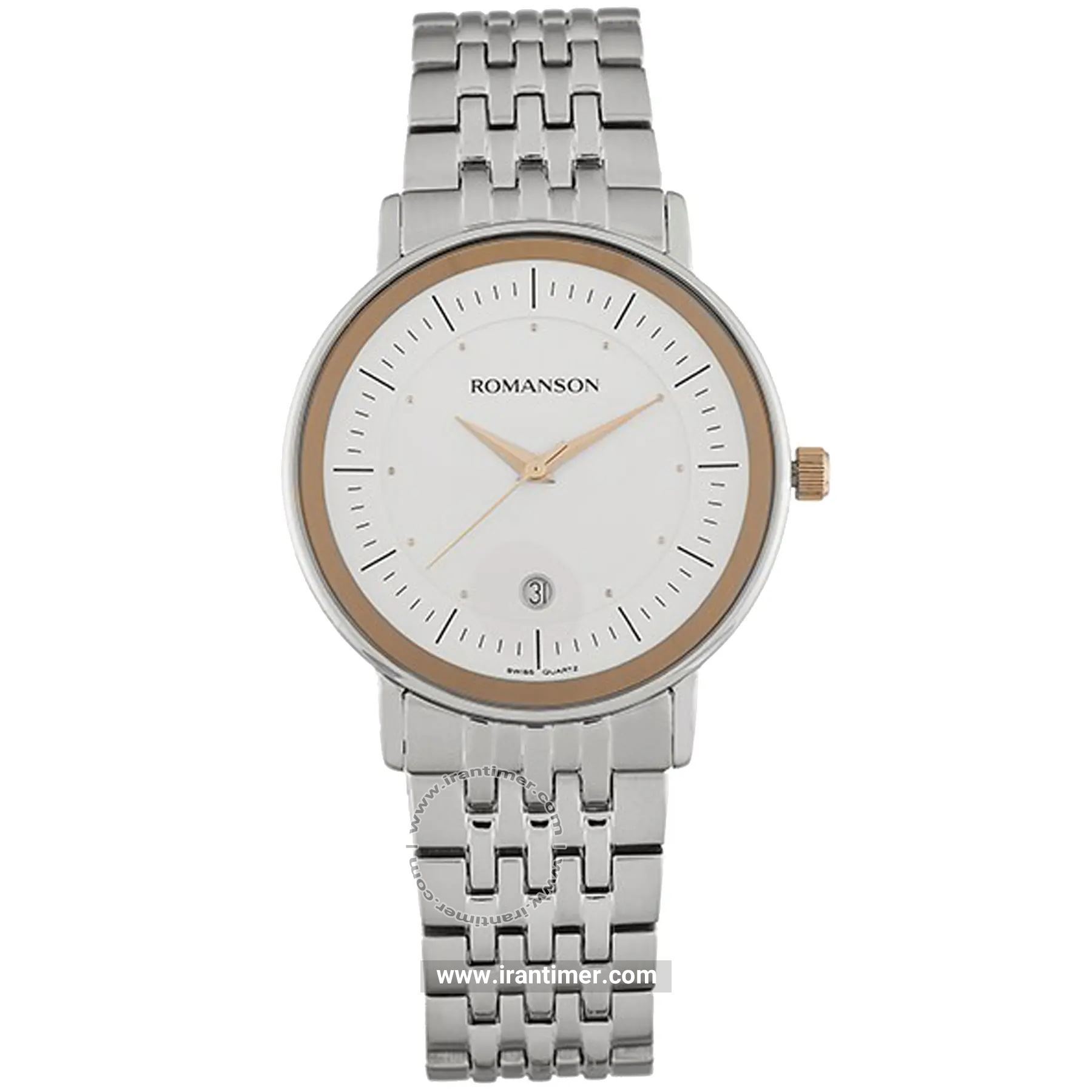 قیمت و خرید ساعت مچی مردانه رومانسون(ROMANSON) مدل TM4225MM1JA16R-W کلاسیک | اورجینال و اصلی