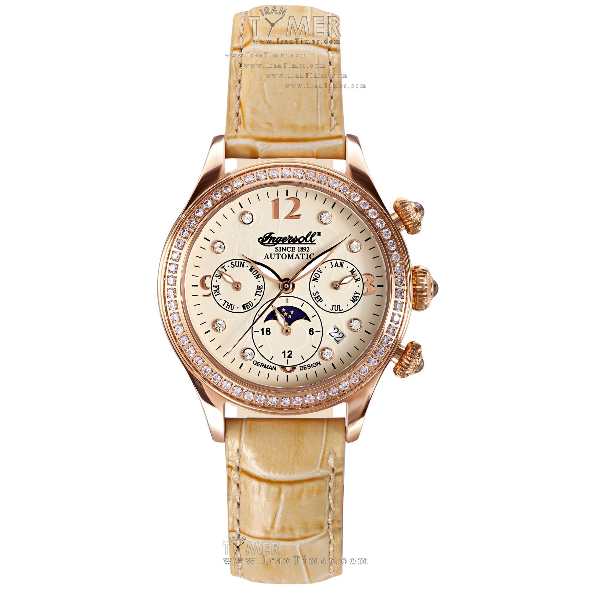 قیمت و خرید ساعت مچی زنانه اینگرسول(INGERSOLL) مدل IN2711RG کلاسیک | اورجینال و اصلی