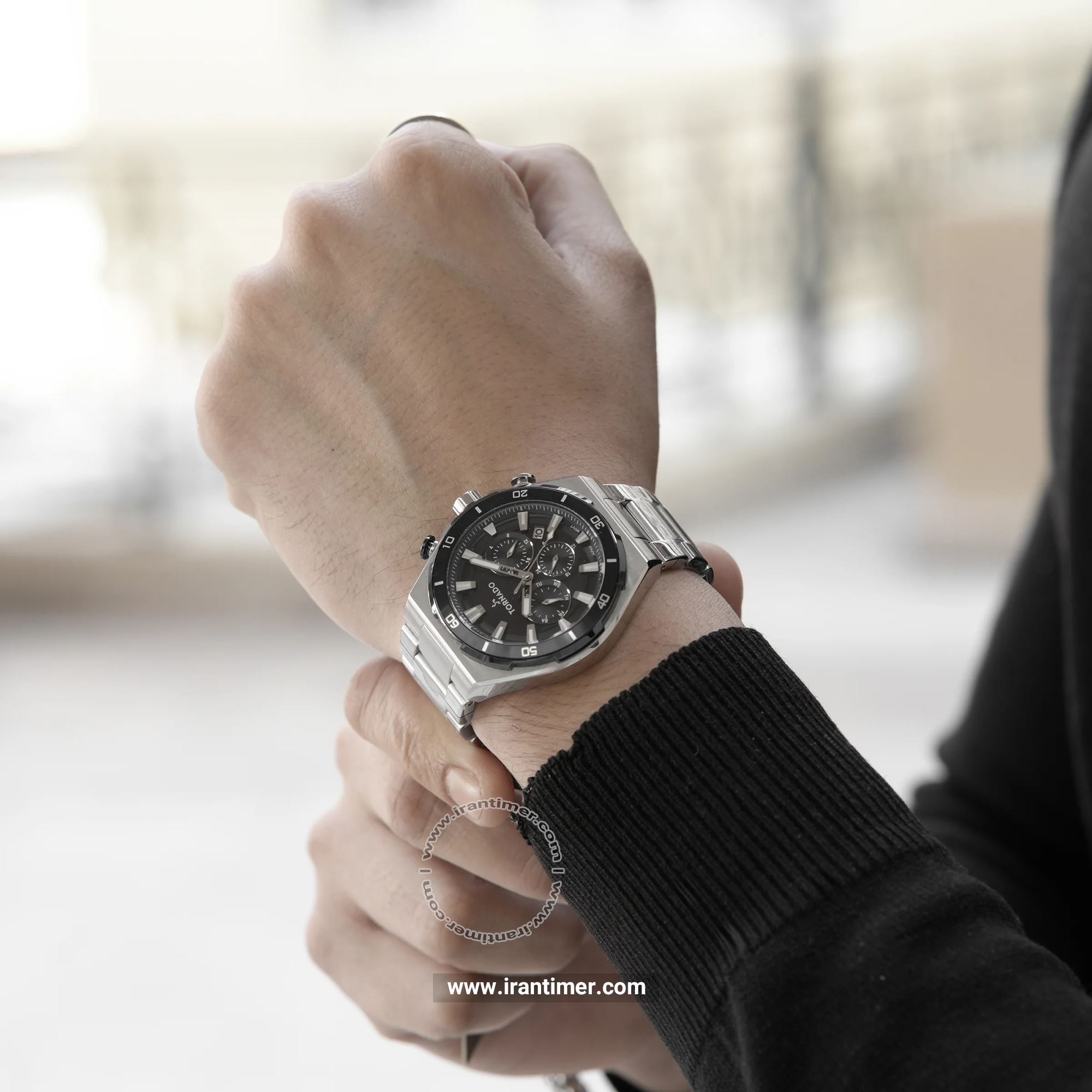 قیمت و خرید ساعت مچی مردانه تورنادو(Tornado) مدل T24104-SBSB کلاسیک | اورجینال و اصلی