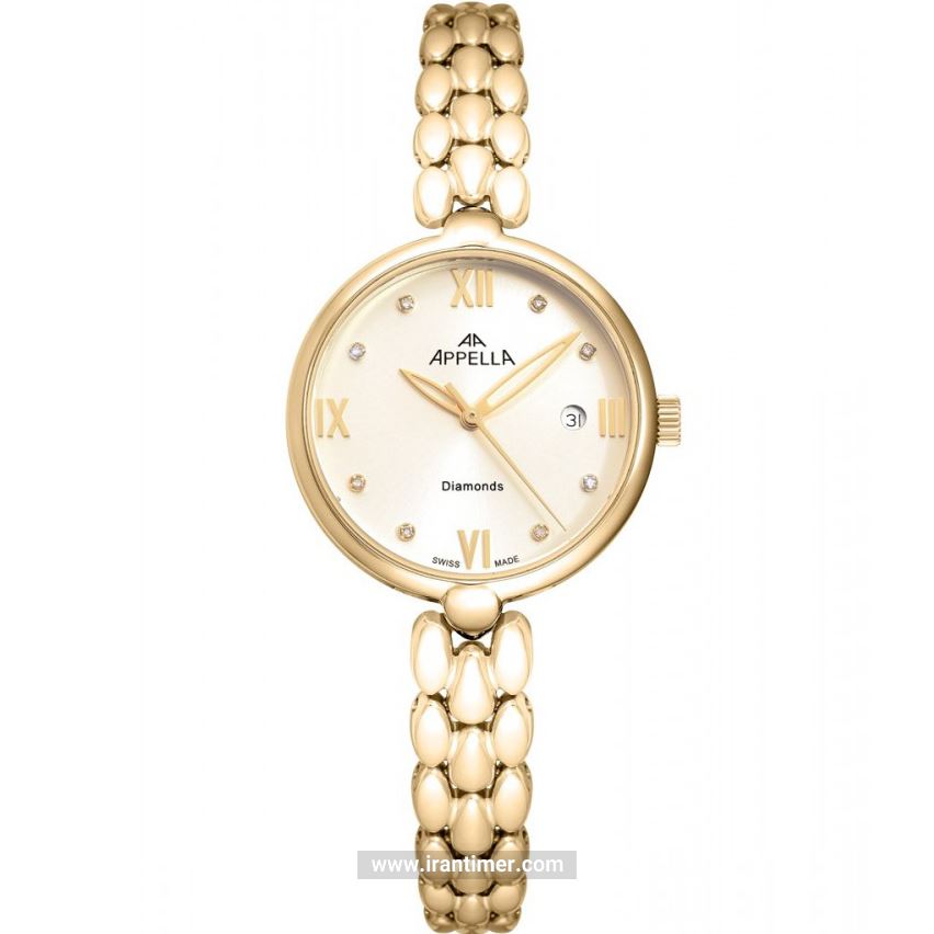 قیمت و خرید ساعت مچی زنانه اپلا(APPELLA) مدل L50007.1181DQ کلاسیک | اورجینال و اصلی