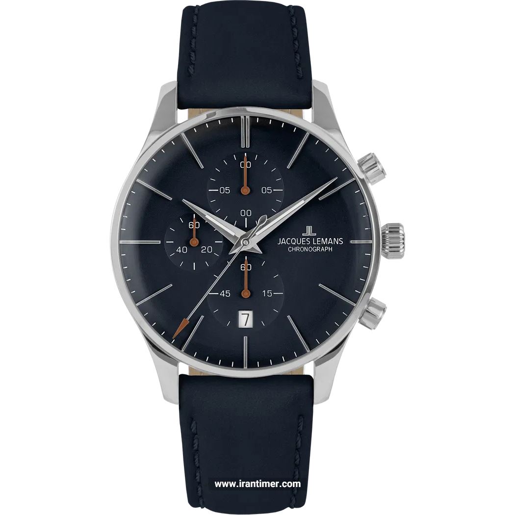 قیمت و خرید ساعت مچی مردانه ژاک لمن(JACQUES LEMANS) مدل 1-2163C کلاسیک | اورجینال و اصلی