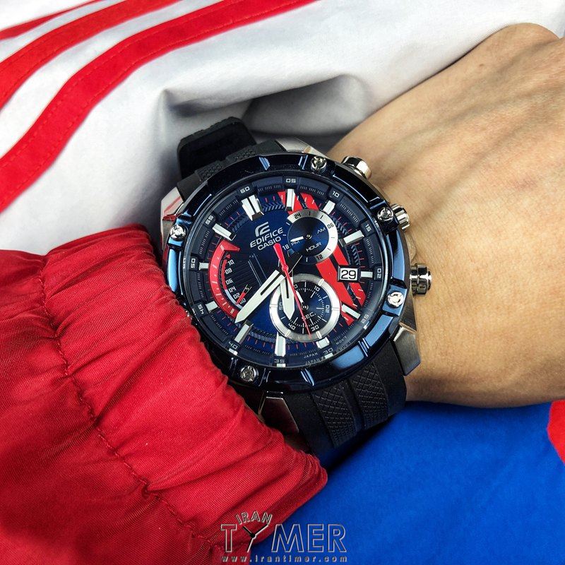 قیمت و خرید ساعت مچی مردانه کاسیو (CASIO) ادیفس(ادیفایس) مدل EFR-559TRP-2ADR اسپرت | اورجینال و اصلی