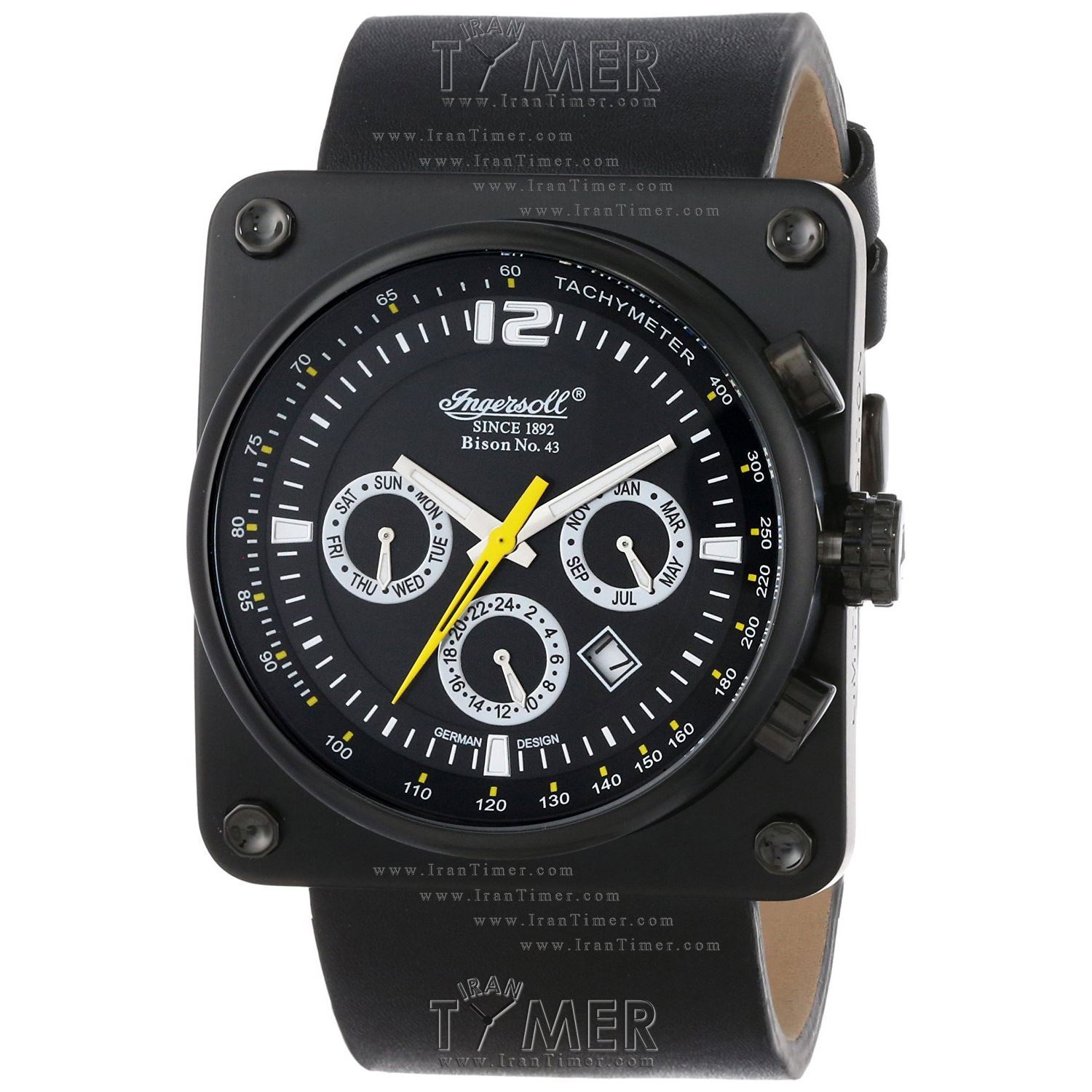 قیمت و خرید ساعت مچی مردانه اینگرسول(INGERSOLL) مدل IN4108BBK کلاسیک | اورجینال و اصلی