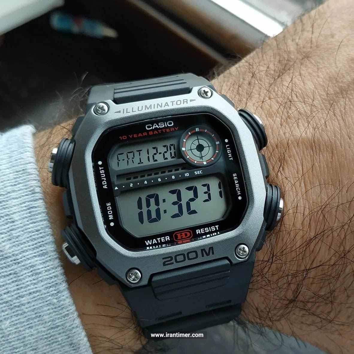 قیمت و خرید ساعت مچی مردانه کاسیو (CASIO) جنرال مدل DW-291H-1AVDF اسپرت | اورجینال و اصلی