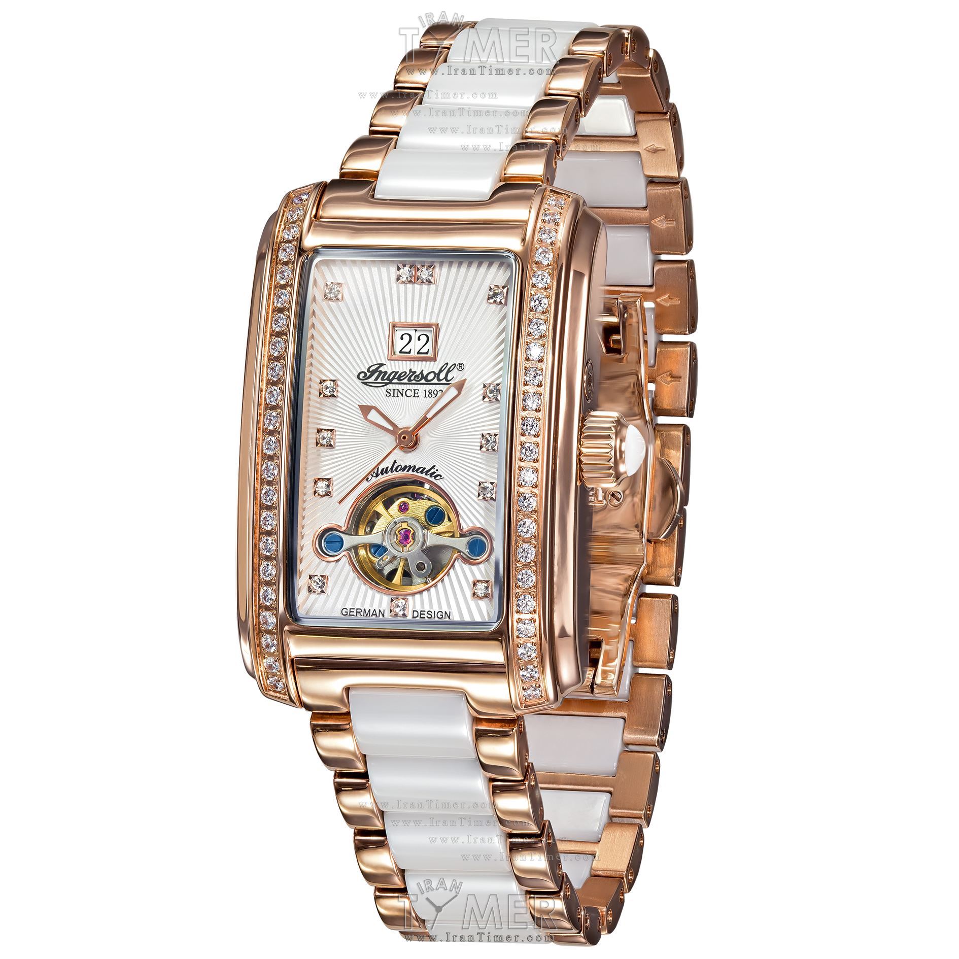 قیمت و خرید ساعت مچی زنانه اینگرسول(INGERSOLL) مدل IN5012RWHM کلاسیک فشن | اورجینال و اصلی