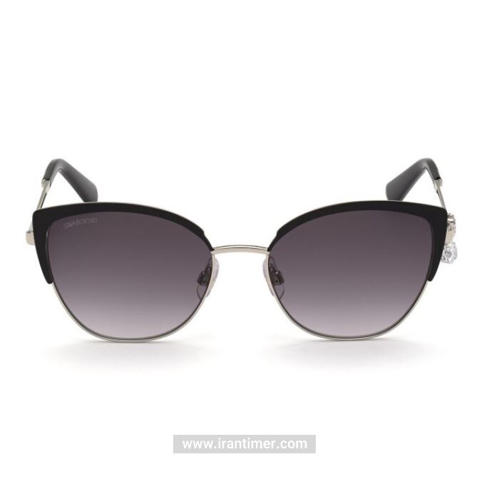 قیمت و خرید عینک آفتابی زنانه کلاسیک (SWAROVSKI) مدل SK S 0318 02B 54 | اورجینال و اصلی