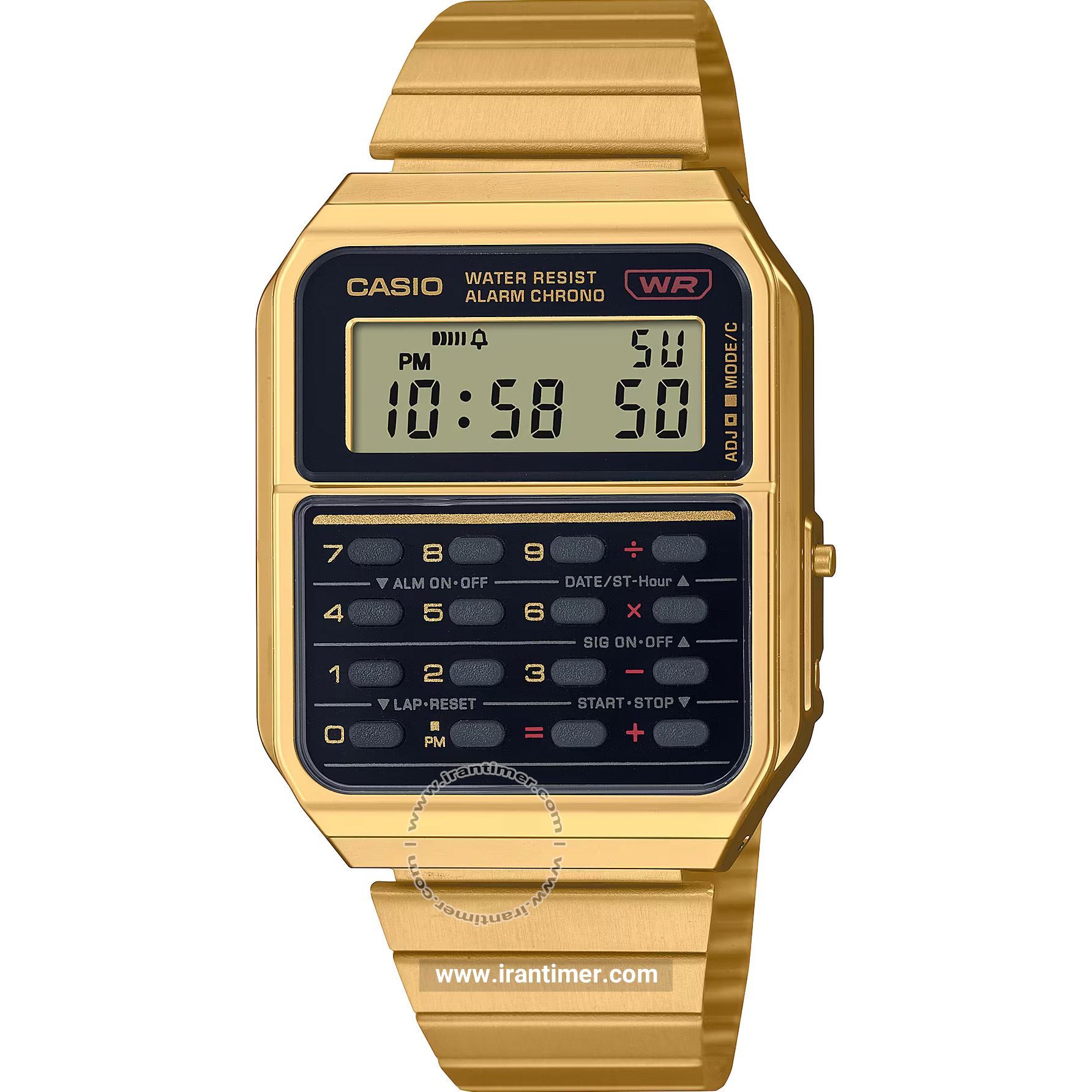 قیمت و خرید ساعت مچی مردانه زنانه کاسیو (CASIO) جنرال مدل CA-500WEG-1ADF کلاسیک | اورجینال و اصلی