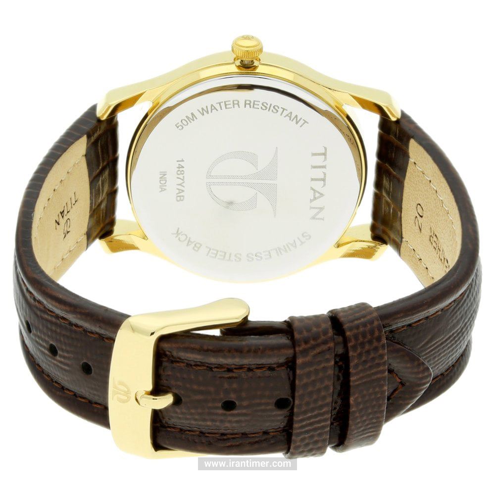 قیمت و خرید ساعت مچی مردانه تایتِن(TITAN) مدل T1487YL01 کلاسیک | اورجینال و اصلی